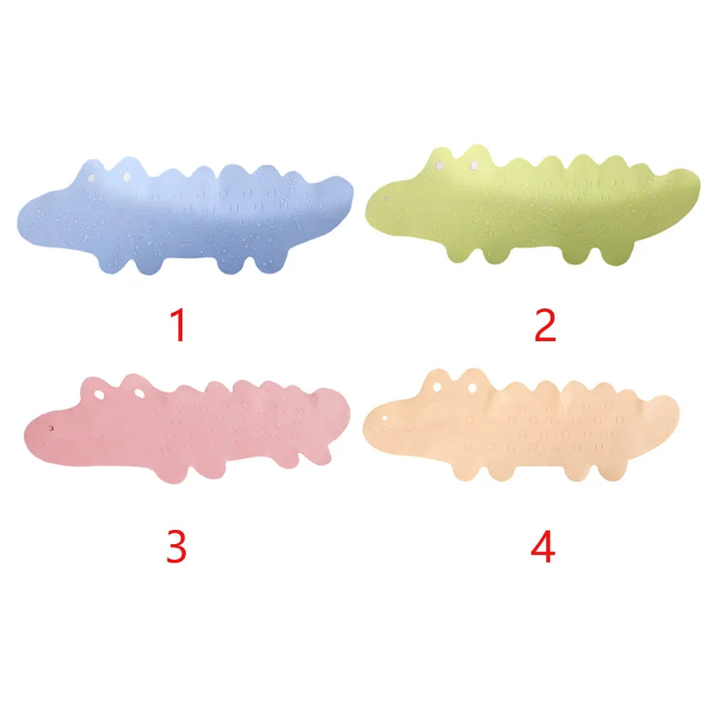 Bath Mat Environmental Long Shower Cartoon Children Pad Non-Slip Suction Cup Tub