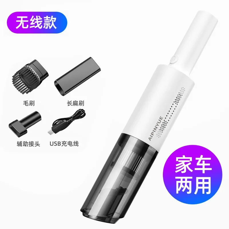 Car Vacuum Cleaner Car High Power Handheld Mini Car Home Dual Use Wireless Charging Convenient Vacuum Cleaner